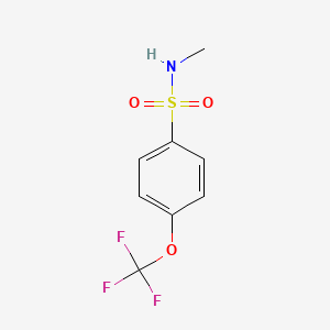 N-methyl-4-(trifluoromethoxy)benzenesulfonamide
