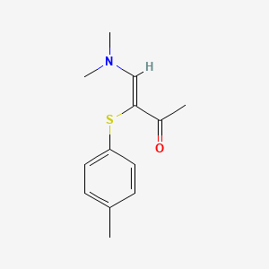 4-(Dimethylamino)-3-[(4-methylphenyl)sulfanyl]-3-buten-2-one