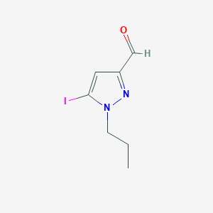 5-Iodo-1-propylpyrazole-3-carbaldehyde