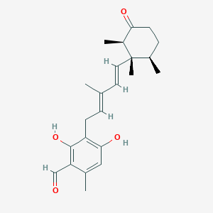 molecular formula C23H30O4 B2643913 Cylindrol B CAS No. 165187-16-6