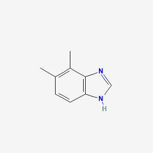 molecular formula C9H10N2 B2643920 4,5-dimethyl-1H-1,3-benzodiazole CAS No. 69557-55-7