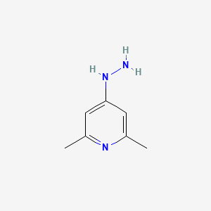 4-hydrazinyl-2,6-dimethylpyridine