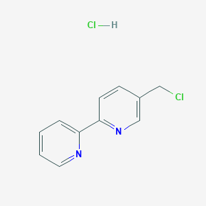 5-(Chloromethyl)-2-(pyridin-2-yl)pyridine hydrochloride
