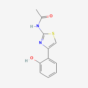 2-Acetamido-4-(2-hydroxyphenyl)thiazole