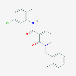 N-(5-chloro-2-methylphenyl)-1-(2-methylbenzyl)-2-oxo-1,2-dihydropyridine-3-carboxamide