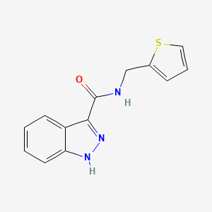 N-(thiophen-2-ylmethyl)-1H-indazole-3-carboxamide