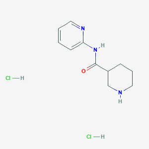N-(pyridin-2-yl)piperidine-3-carboxamide dihydrochloride