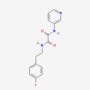 N1-(4-fluorophenethyl)-N2-(pyridin-3-yl)oxalamide