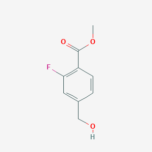 Methyl 2-fluoro-4-(hydroxymethyl)benzoate