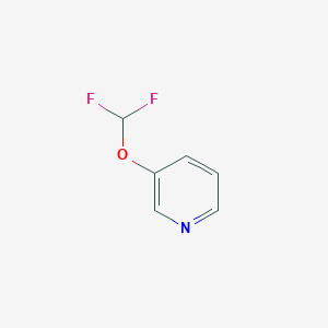 molecular formula C6H5F2NO B2644224 3-(二氟甲氧基)吡啶 CAS No. 1209729-90-7