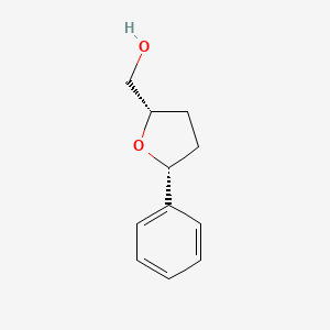 [(2S,5R)-5-Phenyloxolan-2-yl]methanol