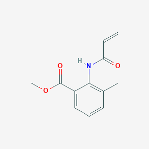 Methyl 3-methyl-2-(prop-2-enamido)benzoate