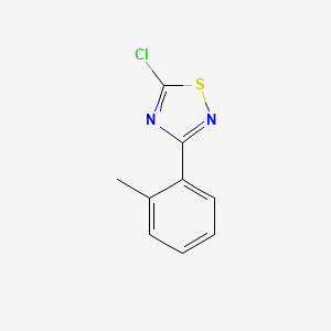 5-Chloro-3-(2-methylphenyl)-1,2,4-thiadiazole