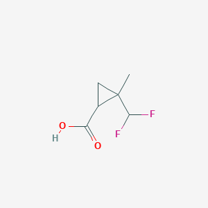 2-(Difluoromethyl)-2-methylcyclopropane-1-carboxylic acid