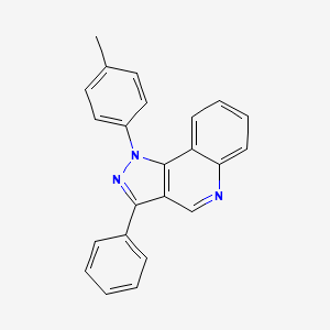 1-(4-methylphenyl)-3-phenyl-1H-pyrazolo[4,3-c]quinoline