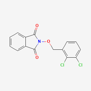 molecular formula C15H9Cl2NO3 B2644775 2-[(2,3-Dichlorophenyl)methoxy]isoindole-1,3-dione CAS No. 321430-36-8