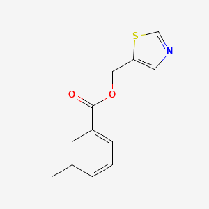 1,3-Thiazol-5-ylmethyl 3-methylbenzenecarboxylate
