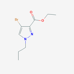 ethyl 4-bromo-1-propyl-1H-pyrazole-3-carboxylate