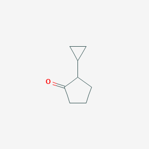 molecular formula C8H12O B2645119 2-环丙基环戊酮 CAS No. 196602-67-2
