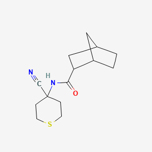 N-(4-Cyanothian-4-yl)bicyclo[2.2.1]heptane-2-carboxamide