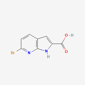 6-Bromo-1H-pyrrolo[2,3-B]pyridine-2-carboxylic acid