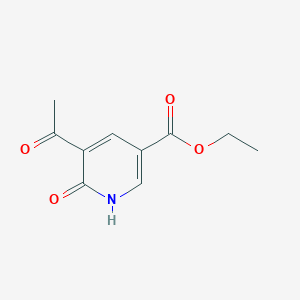 Ethyl 5-acetyl-6-oxo-1H-pyridine-3-carboxylate