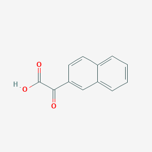molecular formula C12H8O3 B2645275 2-(萘-2-基)-2-氧代乙酸 CAS No. 14289-45-3