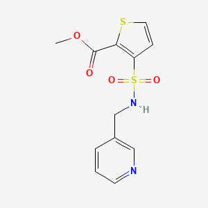 Methyl 3-{[(pyridin-3-ylmethyl)amino]sulfonyl}thiophene-2-carboxylate