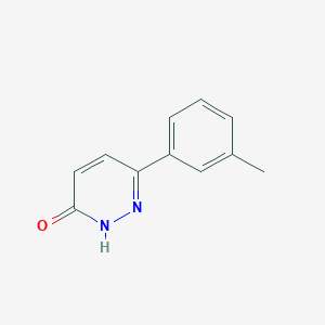6-(3-methylphenyl)pyridazin-3(2H)-one