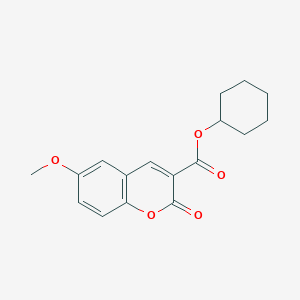 Cyclohexyl 6-methoxy-2-oxochromene-3-carboxylate