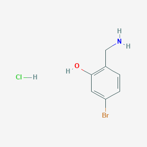 2-Aminomethyl-5-bromo-phenol hydrochloride