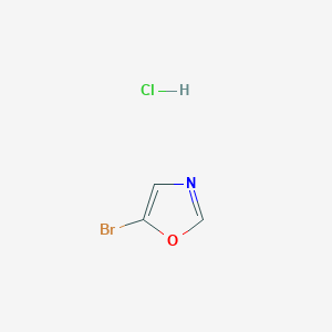 molecular formula C3H3BrClNO B2645613 5-溴-1,3-恶唑盐酸盐 CAS No. 1955557-64-8