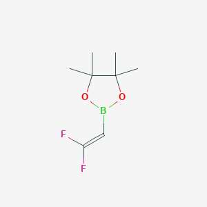2-(2,2-Difluoroethenyl)-4,4,5,5-tetramethyl-1,3,2-dioxaborolane