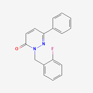 2-(2-fluorobenzyl)-6-phenylpyridazin-3(2H)-one