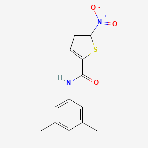 molecular formula C13H12N2O3S B2645699 N-(3,5-二甲基苯基)-5-硝基噻吩-2-甲酰胺 CAS No. 392251-72-8
