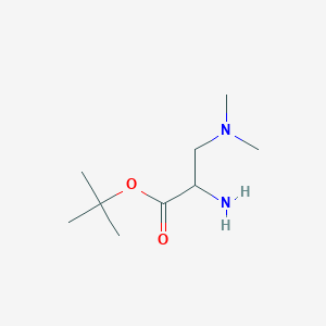 Tert-butyl 2-amino-3-(dimethylamino)propanoate