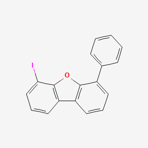 molecular formula C18H11IO B2645741 4-Iodo-6-phenyldibenzo[b,d]furan CAS No. 2226031-12-3