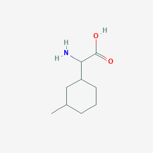 B2645765 2-amino-2-(3-methylcyclohexyl)acetic Acid CAS No. 409095-01-8