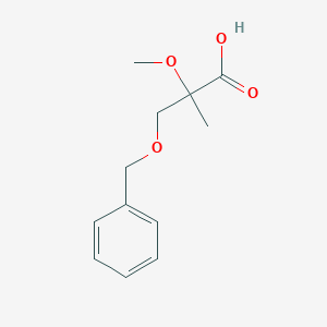 2-Methoxy-2-methyl-3-phenylmethoxypropanoic acid