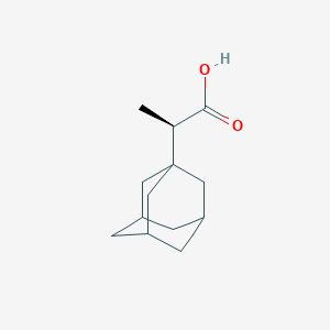 molecular formula C13H20O2 B2645837 (2R)-2-(1-Adamantyl)propanoic acid CAS No. 1279128-97-0