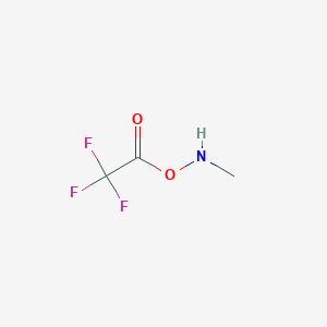 molecular formula C3H4F3NO2 B2645848 三氟乙酸甲氨基甲酯 CAS No. 107326-29-4