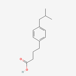4-[4-(2-methylpropyl)phenyl]butanoic Acid