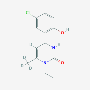 4-(5-chloro-2-hydroxyphenyl)-1-ethyl-6-methyl-3,4-dihydropyrimidin-2(1H)-one-d_4_