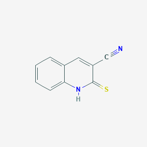 molecular formula C10H6N2S B2645929 2-Thioxo-1,2-dihydroquinoline-3-carbonitrile CAS No. 69513-35-5