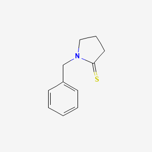 molecular formula C11H13NS B2645965 1-Benzyl-2-pyrrolidinethione CAS No. 17642-88-5