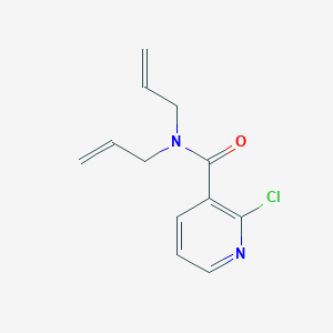 molecular formula C12H13ClN2O B2645973 N,N-Diallyl-2-chloronicotinamide CAS No. 438614-65-4
