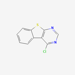 molecular formula C10H5ClN2S B2645975 4-氯苯并[4,5]噻吩并[2,3-D]嘧啶 CAS No. 40142-92-5