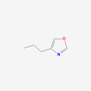 molecular formula C6H9NO B2645997 4-Propyloxazole CAS No. 2295699-33-9
