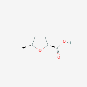 molecular formula C6H10O3 B2646013 cis-5-Methyloxolane-2-carboxylic acid CAS No. 1807937-55-8; 1821814-99-6