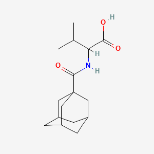 2-[(1-Adamantylcarbonyl)amino]-3-methylbutanoic acid